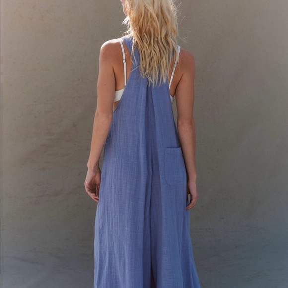 Free people sun drenched overalls - Picture 2 of 6